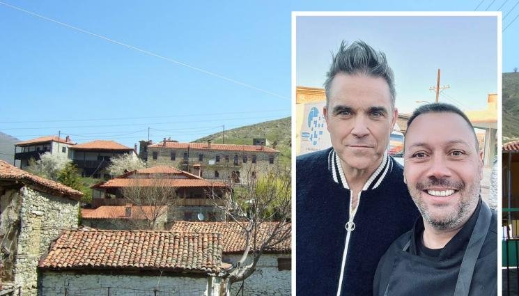 Роби Уилямс се крие в българско село, Лео Бианки му върти манджички