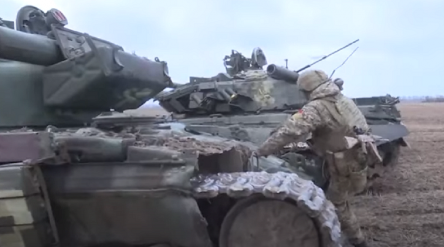 Снимка: ТРОФЕИ: Руски специални части плениха модернизирани от НАТО украински танкове край Чернигов