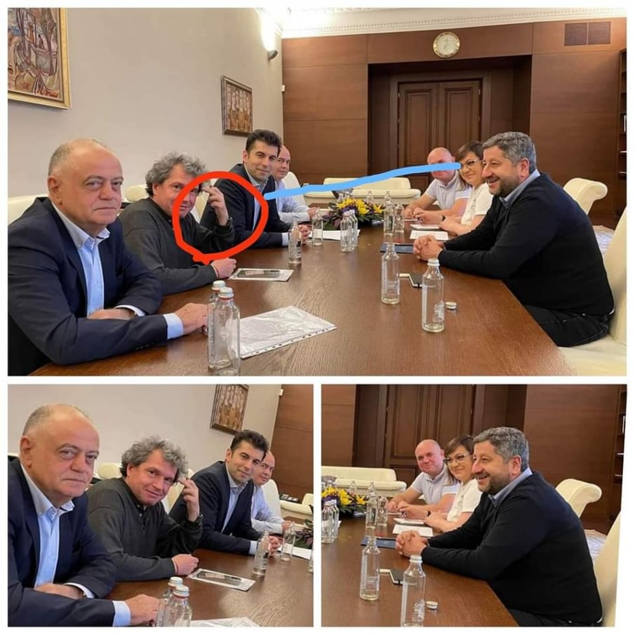 Ангел Джамбазки за Коалиционния съвет: Среден пръст, показан на българите от един видимо некъпан полуръст, и мазните, ехидни, криви муцуни на съучастниците му. Оставка!