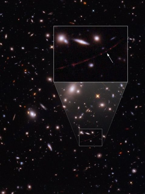 „Хъбъл“ засне най-отдалечената звезда, откривана някога