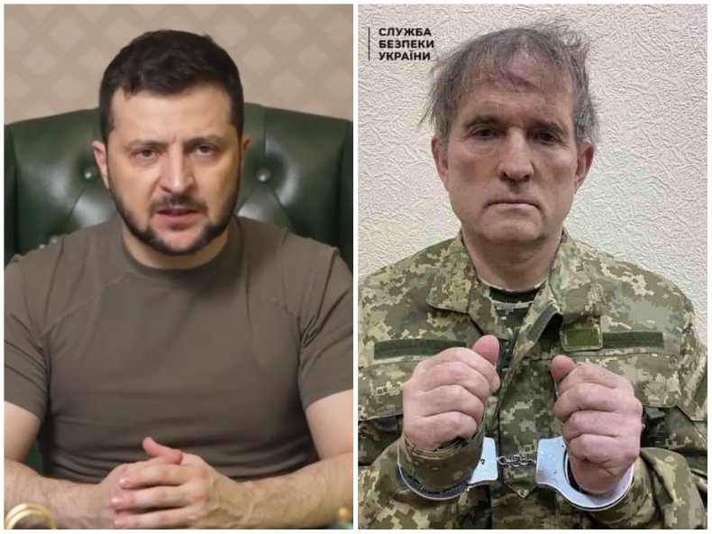 Зеленски предлага размяна на опозиционера Медведчук с пленените в Русия украинци (ВИДЕО)