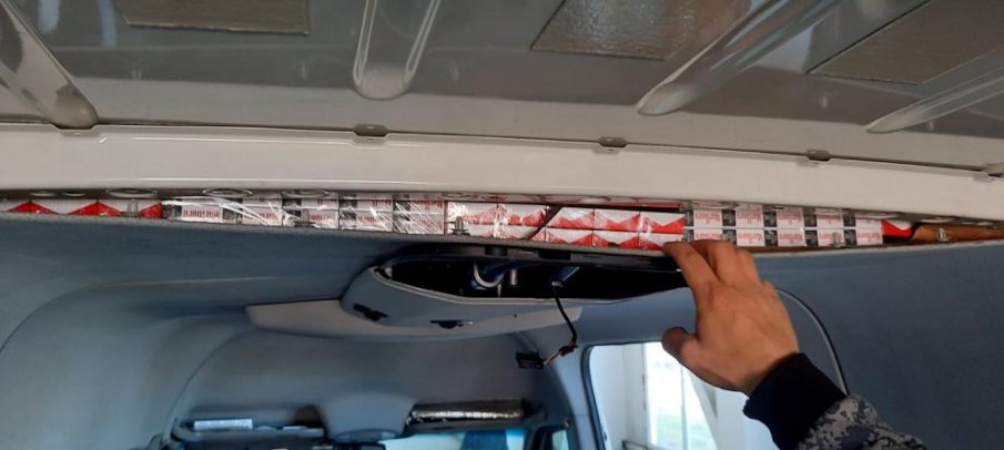 Иззеха контрабандни цигари на ГКПП „Дунав мост“ 2 (СНИМКИ)