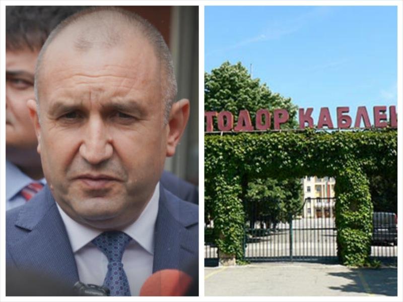 ИЗВЪНРЕДНО В ПИК TV! Румен Радев избяга от въпросите на Ива Николова в двора на ВТУ Тодор Каблешков (ВИДЕО)