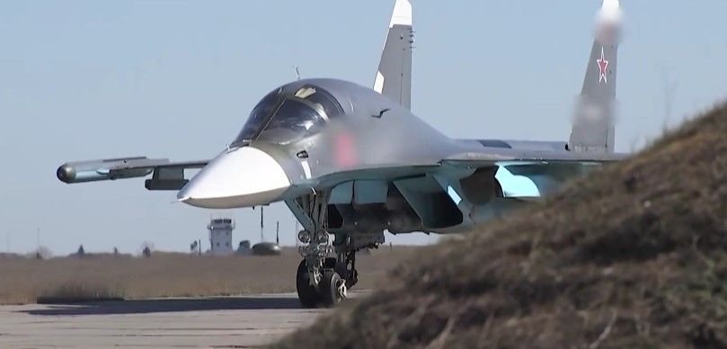 Русия показа удари на Су-34 в Украйна (ВИДЕО)