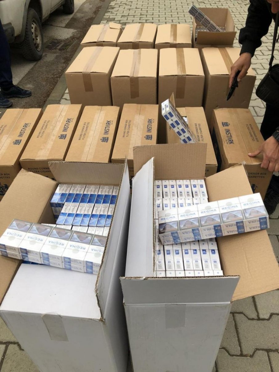 Митническото куче Ран надуши контрабандни цигари в автомобил