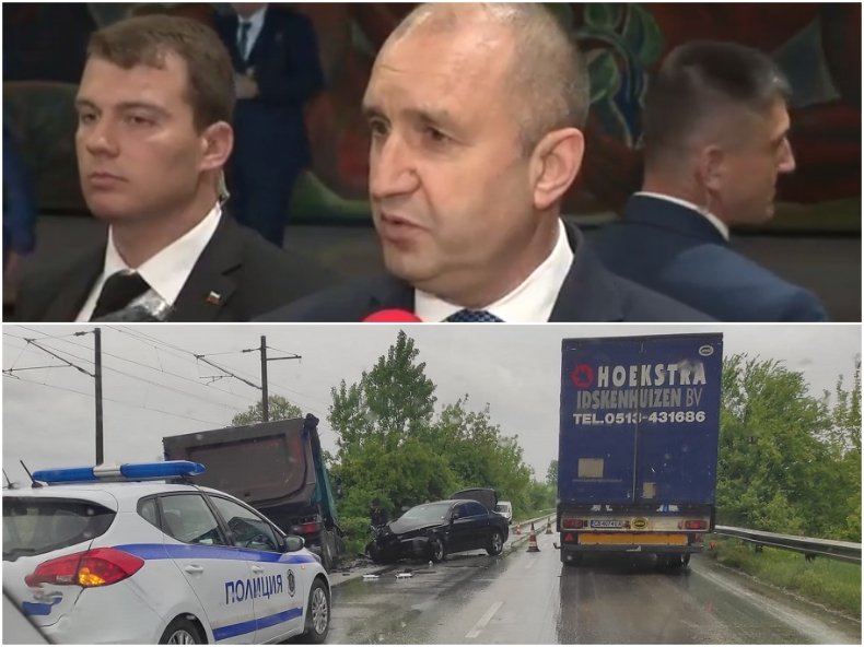 ИЗВЪНРЕДНО В ПИК! Радев проговори за катастрофата с НСО (ВИДЕО)