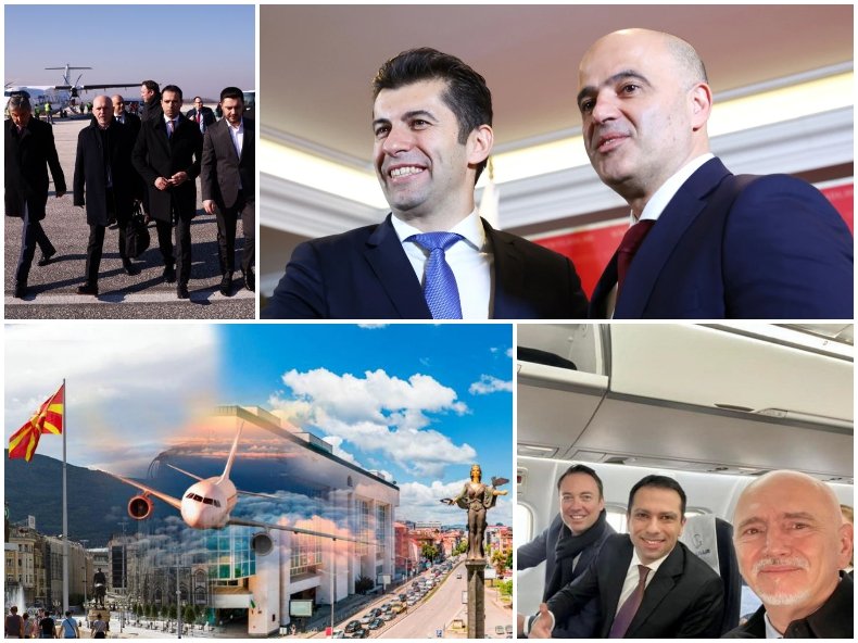 РЕЗИЛ ЗА КИРО И МИНИСТЪР ЕКОНТ: Полетите София-Скопие спират, в самолетите имало по-малко пътници от екипажа