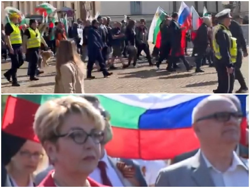 ПИК TV: Марш на „Безсмъртния полк“ в София въпреки опитите на ДБ и ВМРО да бъде забранен - стигна се до сблъсъци пред Паметника на Съветската армия (ВИДЕО)