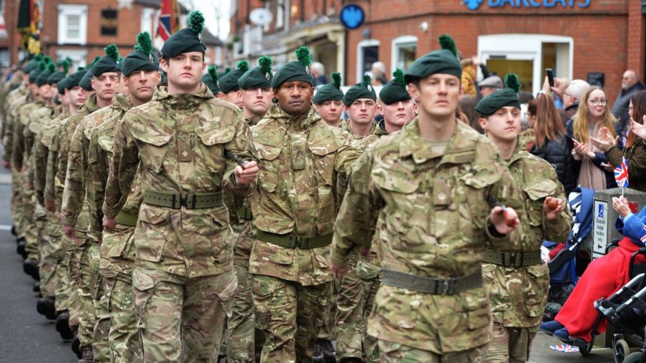 Рота от Ирландския кралски полк ще тренира с наши военни