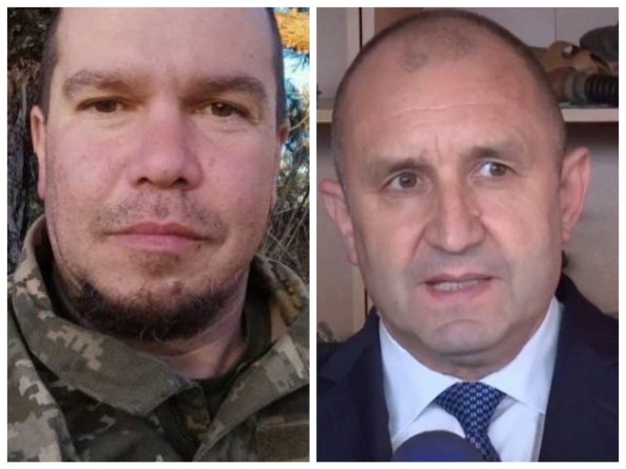 Доброволецът Иван Калчев-Глиги към Радев: Неуважаеми, в Украйна стреляме с оръжие от съюзниците