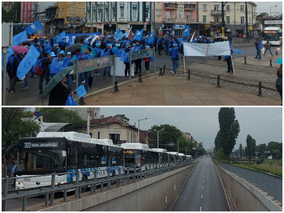 ЕКСКЛУЗИВНО В ПИК: Протестите срещу Киро и нефелното правителство парализират София! Адски тапи в столицата (СНИМКИ)