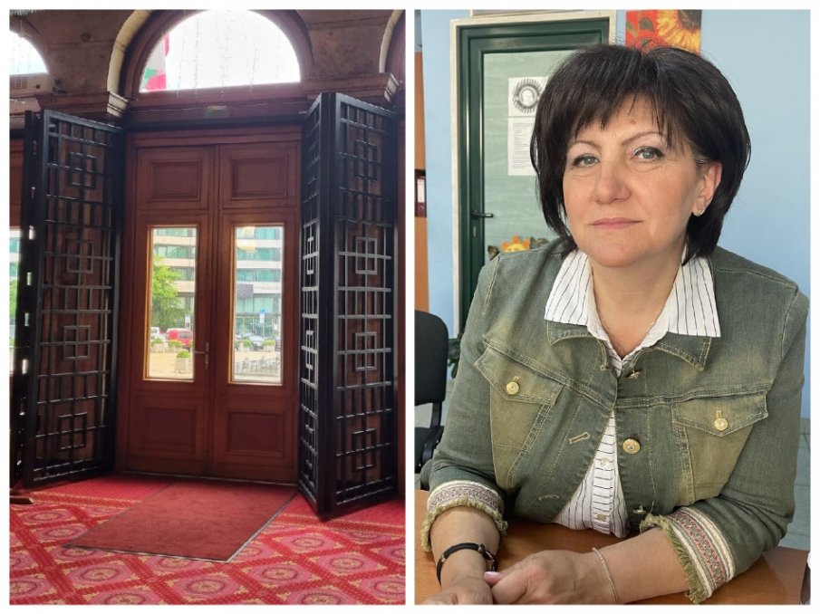 Цвета Караянчева гневно: С тежките метални врати на парламента сме като в затвор