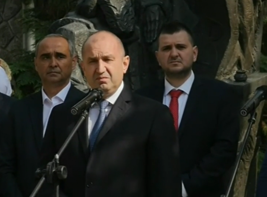 Радев в Пловдив: Науката и просветата са пътят да се отървем от потисничеството и сиромашията