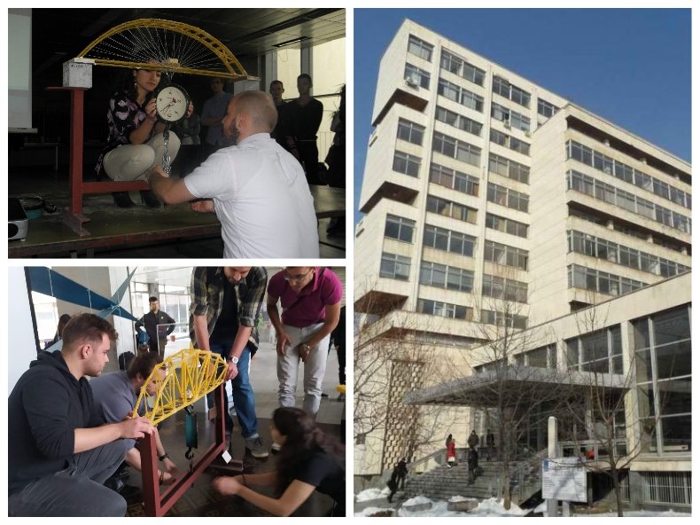 Талантливи студенти построиха „Мостове от спагети“ в УАСГ. Отборът победител ще участва в световното първенство в дисциплината