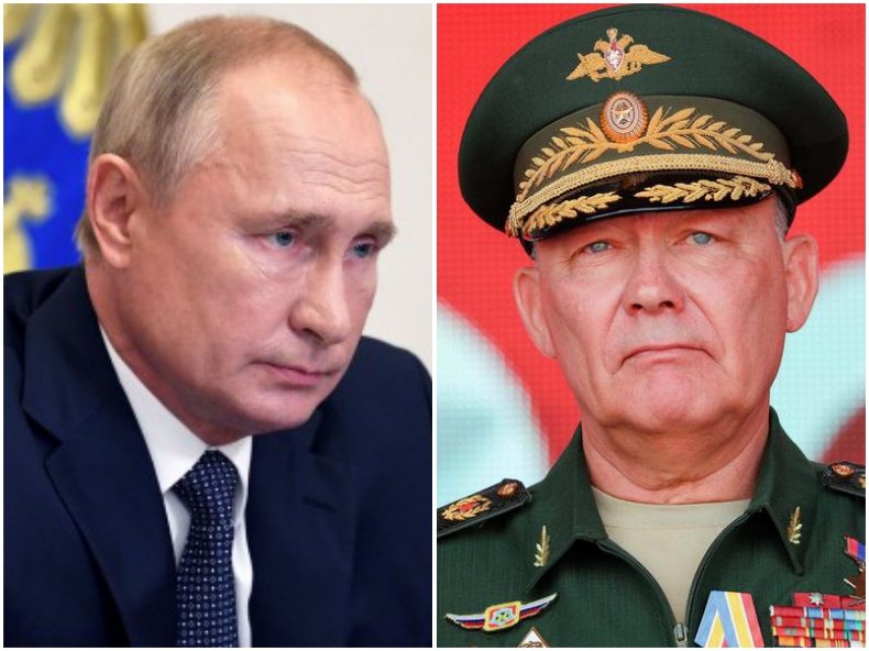 Путин е уволнил новия командващ на силите в Украйна