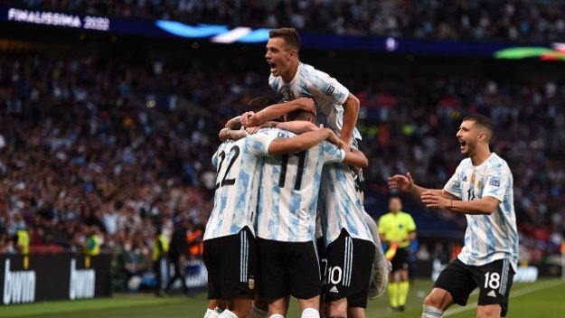 Аржентина унижи Италия с 3:0 на Уембли за трофея Финалисима