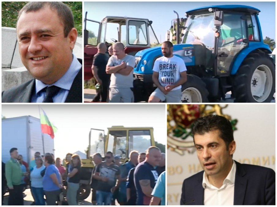 Земеделците изпълниха заканата, блокираха пътя за Гърция при ГКПП „Капитан Петко войвода“