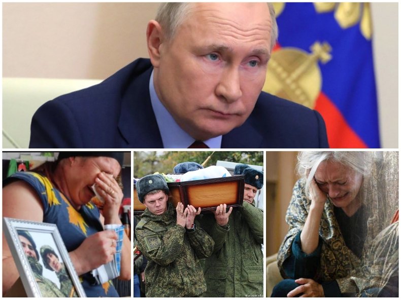 ПОД ЮМРУКА НА КРЕМЪЛ: Путин не може вечно да крие смъртта на войниците от техните семейства