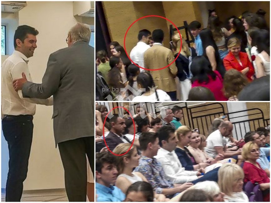 ЕКСКЛУЗИВНО В ПИК! Кирил Петков, Линда и Лорерите обърнаха на цирк училищен празник в Американския колеж - с охрани и бронирани кортежи. В колежа - като в държавата: има само две семейства! (СНИМКИ)