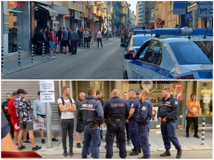 ГОРЕЩО В ПИК TV: Полицията не пуска протестиращи до дома на Кирил Петков - премиерът избяга през вътрешен паркинг (ОБНОВЕНА/ВИДЕО)