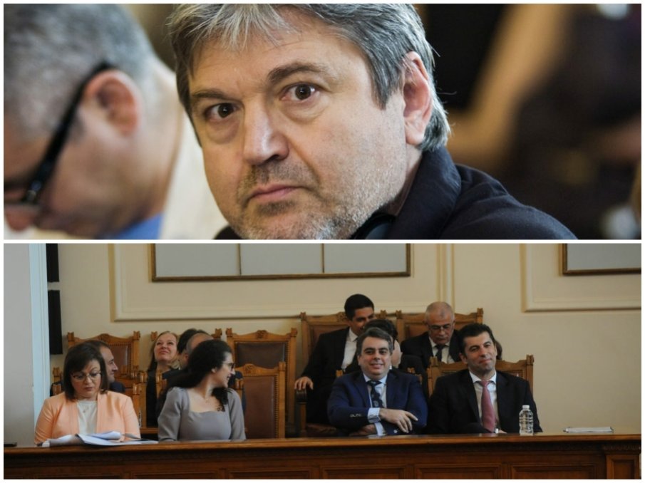 Петьо Блъсков: С бяс и параноя баш мишоците заляха парламента. Това е ясен знак само за едно - изпускат сиренцето