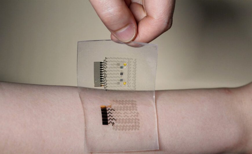 Създадоха електронна татуировка за измерване на кръвното налягане