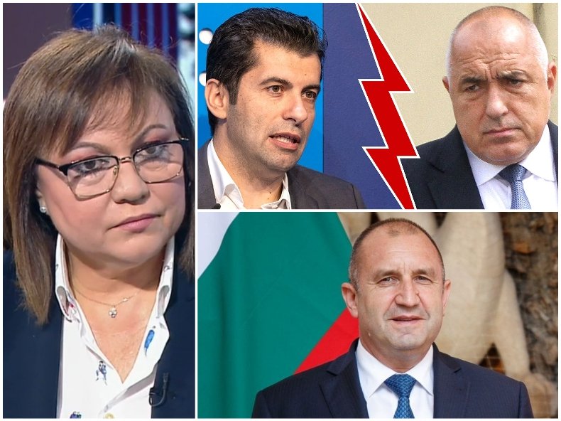 Нинова хвърли бомбата: Борисов се опитва да се препере през темата Македония. На Радев президентската институция му е тясна, искаше да дърпа конците и да управлява държавата чрез ПП