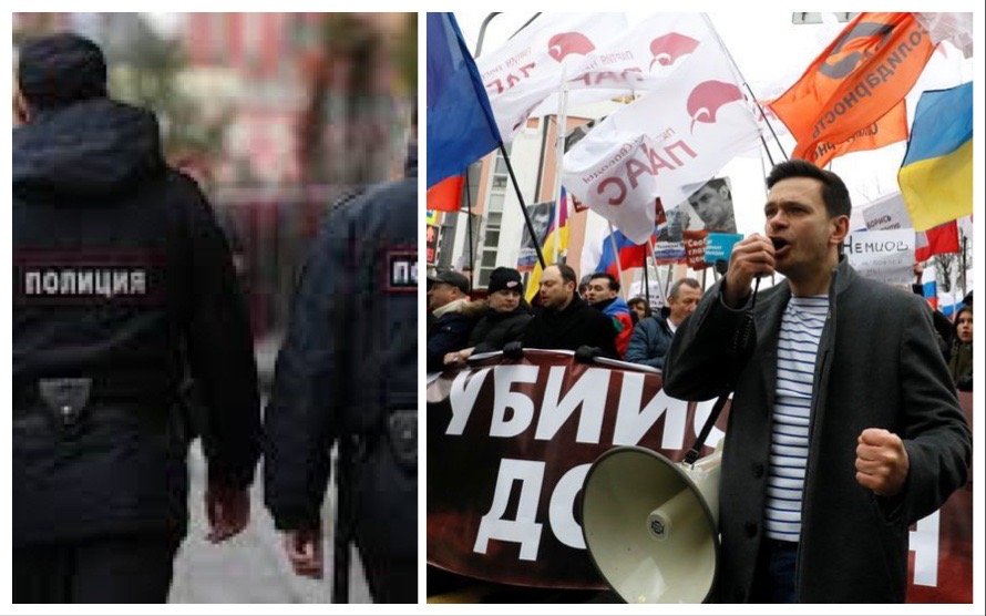 Полицията в Москва задържа опозиционер