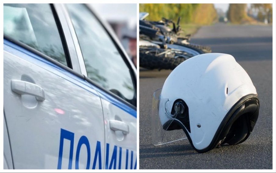 19-годишен мотоциклетист без книжка помете трима души в Кюстендил