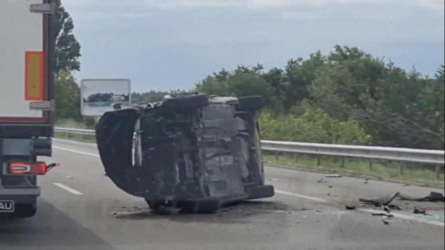 ПЪРВО В ПИК TV: Зверско меле на магистрала “Тракия”, образува се огромна тапа (ВИДЕО)