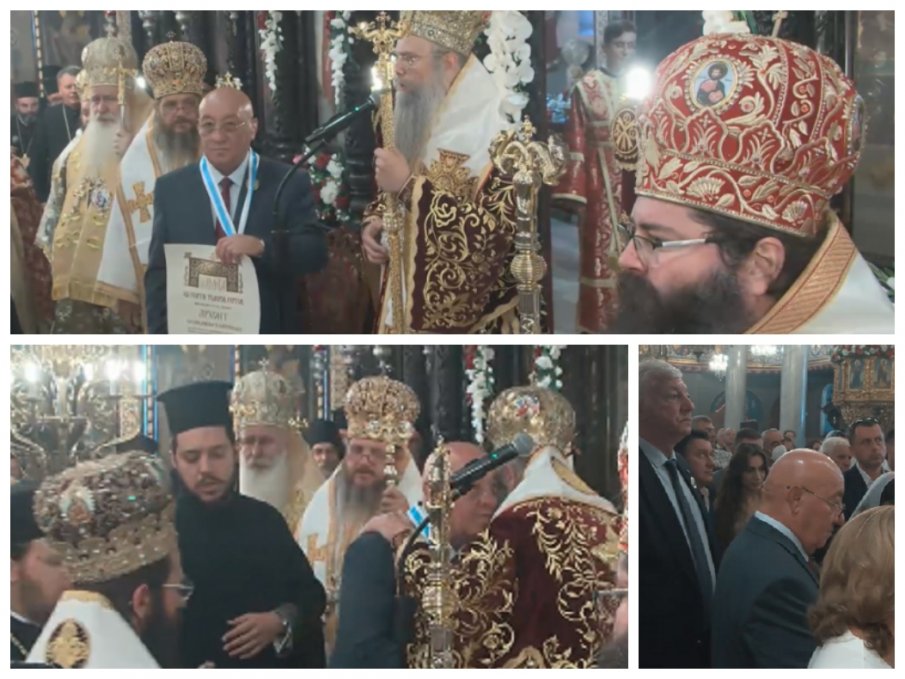 ОБЩЕНИЕ С БОГА: Митрополит Николай обяви Георги Гергов за архонт, Гочиту му отстъпва два етажа от училище за резиденция