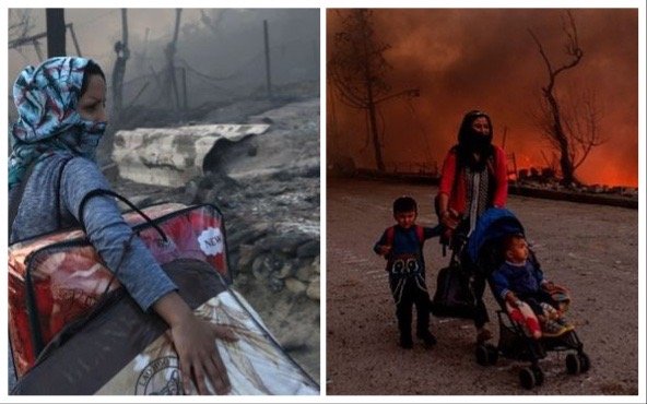 СТИХИЯ: Евакуираха жители на Лесбос заради горски пожар