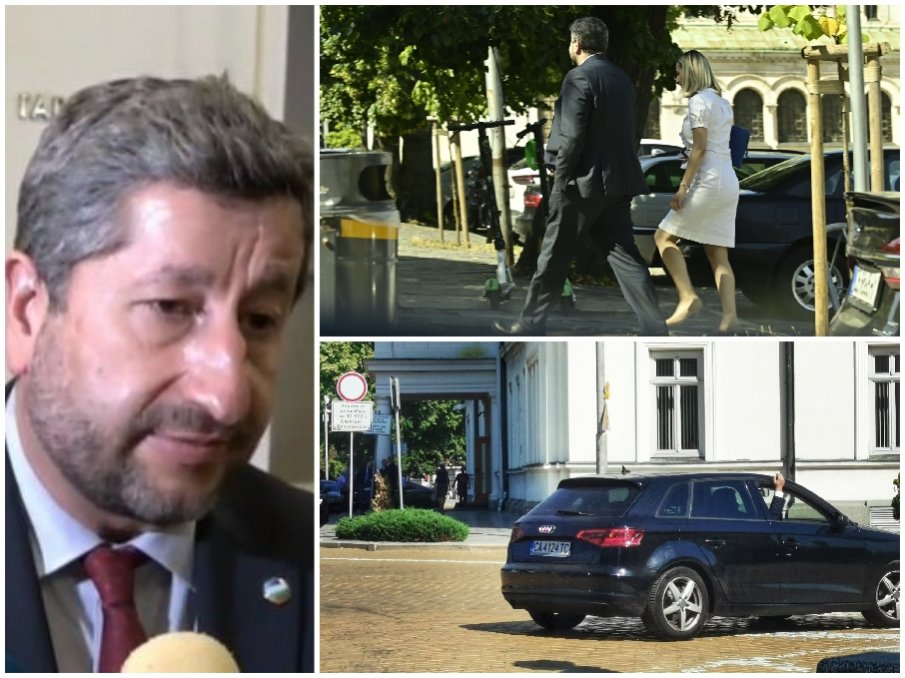 САМО В ПИК: Мистериозна дама взе Христо Иванов от парламента след скандала с тайната среща (СНИМКИ)