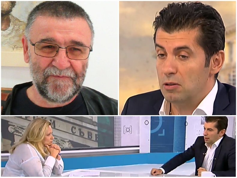 Христо Стоянов: Защо Кирил Петков работи на две места - в Министерския съвет и в Нова телевизия? Като му гледам погледа - има вид на ЕФИРКАН