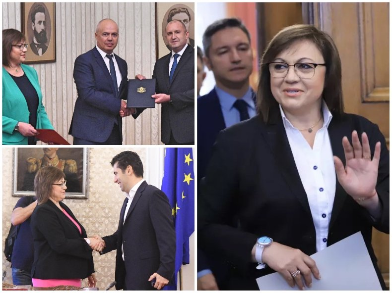 Стефан Ташев: Нинова продължава да стиска мандата - голямо стискане, голямо чудо! Но всеки ден с мандат е равен на сериозни пачки и се лапа като за последно