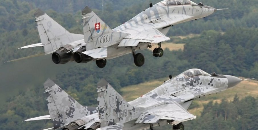 Словакия даде на Украйна всички обещани самолети МиГ-29