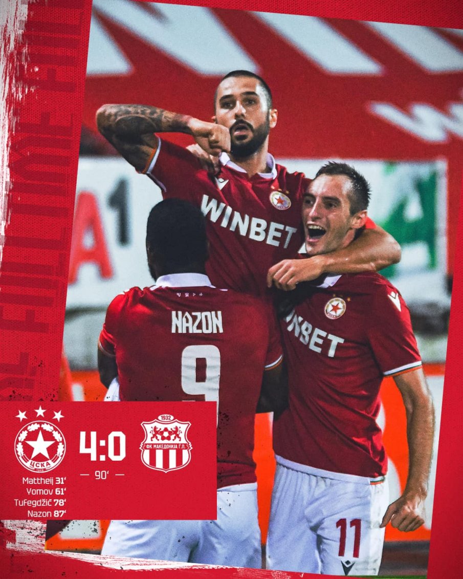 СКАНДАЛ: Македонците ни оплюха след разгрома на ЦСКА: Бугар не се станува, Бугар се раѓаш*