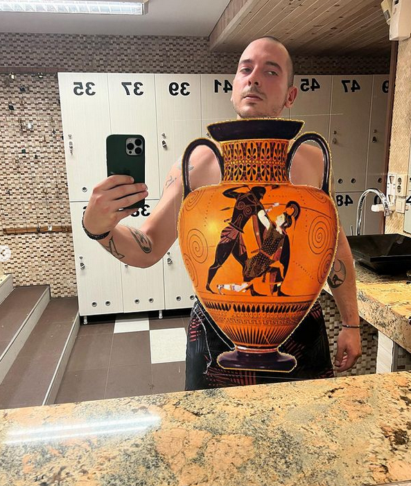 САМОИРОНИЯ: Цитиридис призна, че прилича на гръцка амфора