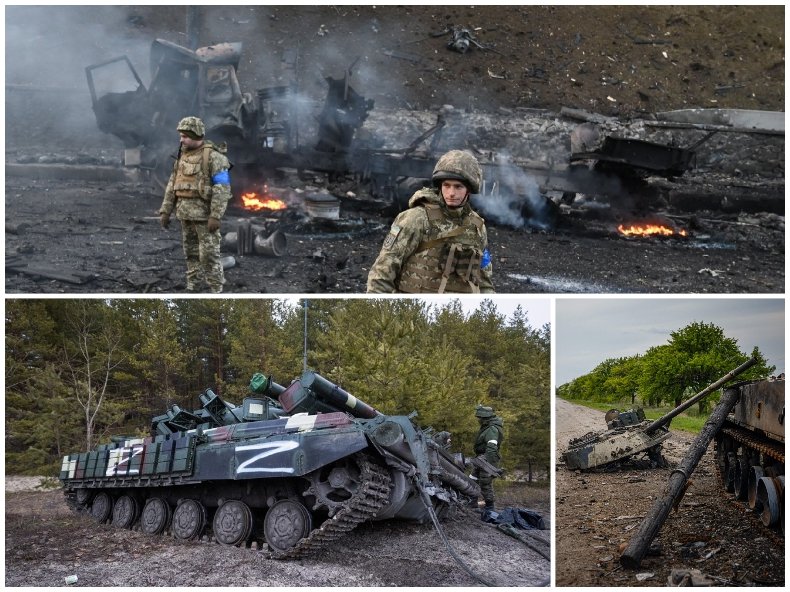 ОГРОМНИ ЩЕТИ: Русия е загубила най-малко 5010 единици тежко оборудване от началото на войната