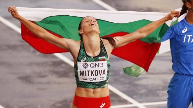 ГОЛЯМО БРАВО: Пламена Миткова донесе злато за България от Световното по лека атлетика ГОЛЯМО БРАВО: Пламена Миткова донесе злато за България от Световното по лека атлетика