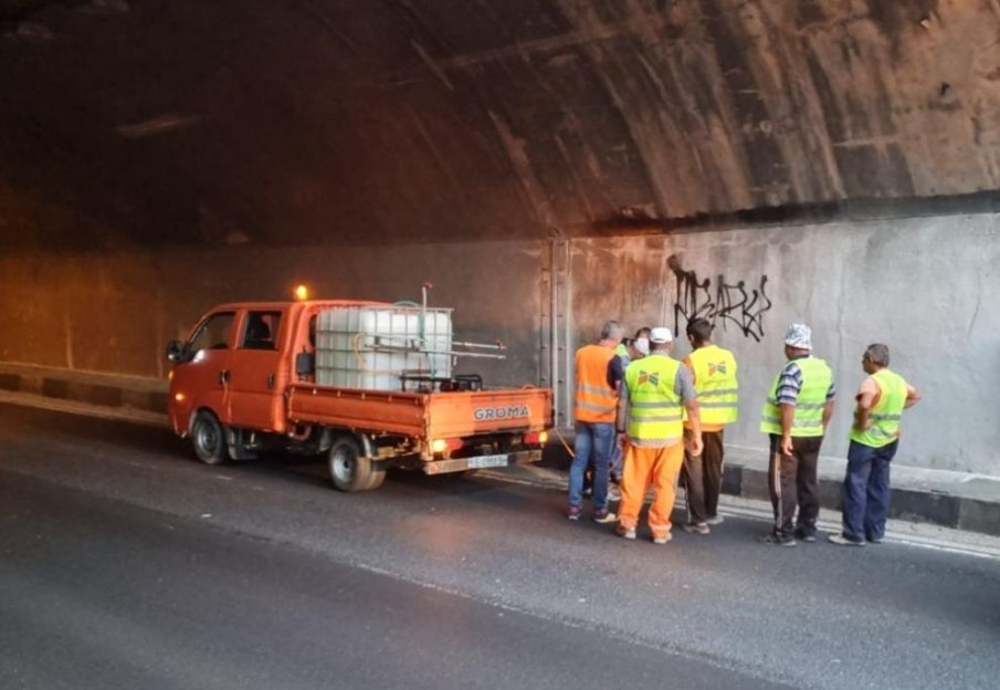 Укрепването на свлачището до тунел Железница бави пускането на участък от магистрала Струма