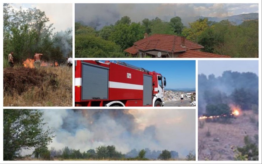 Пожарите в страната: Каква е обстановката и какви са щетите (ОБЗОР)