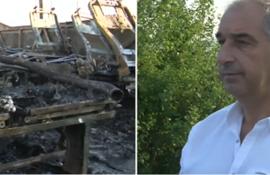 Запалилият се автобус на АМ Тракия е бил близо 30-годишен