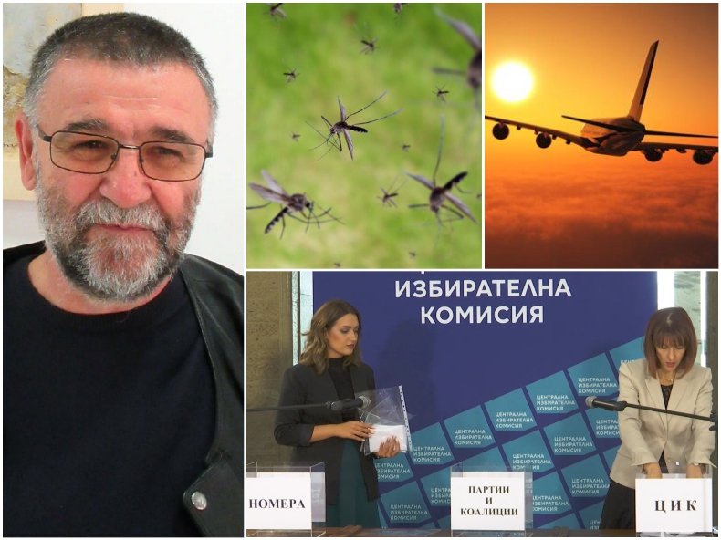 Христо Стоянов: Ще гласувам за тези, които ми обещаят да изтребят до крак комарите от Видин до Силистра. Пречат на самолетите само