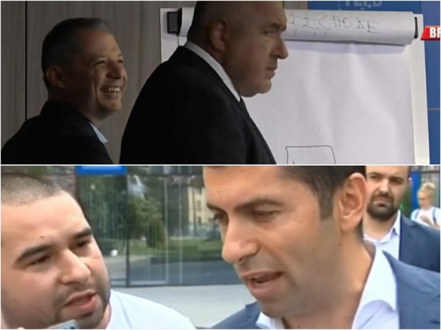 ГОРЕЩО В ПИК: Вижте как Борисов се подигра на Киро (УНИКАЛНО ВИДЕО)