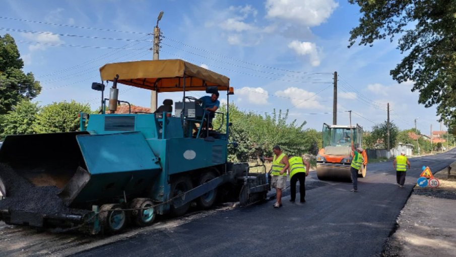 В Исперих се радват на нов асфалт