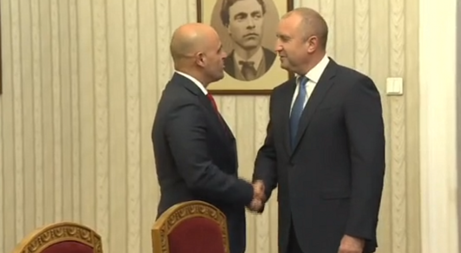 Радев към Димитър Ковачевски: България ще бъде отново солидарна с братска Македония