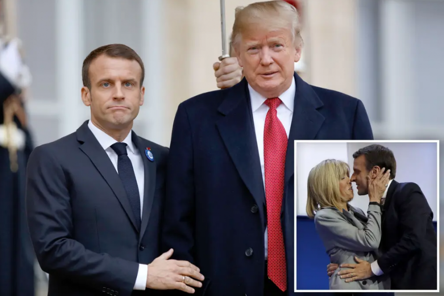 Тръмп хвърли бомбата: Знам някои подробности от интимния живот на Макрон