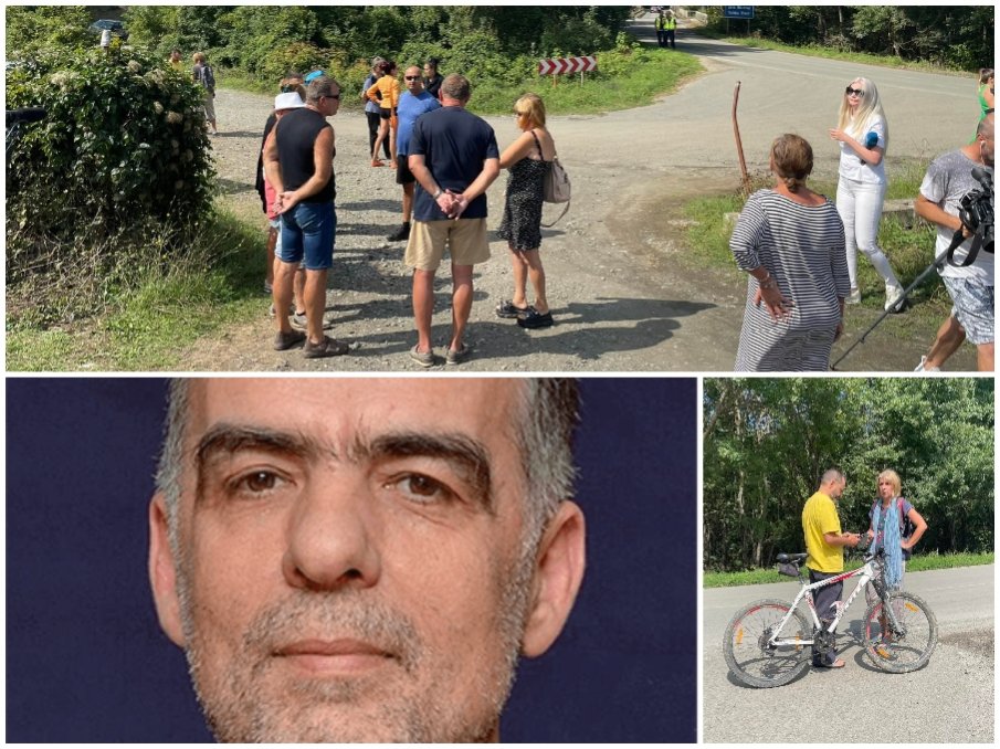 ЗЕЛЕН ОКТОПОД: Синеморец на бунт срещу пишман еколога Тома Белев, гневни протестиращи гонят с псувни кандидат-депутат от ДБ (СНИМКИ/ВИДЕО)