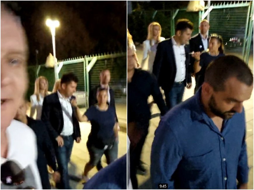 ГОРЕЩО В ПИК: Нов екшън с Киро - Петков бяга от неудобни въпроси, охраната му блъска варненци (ВИДЕО)